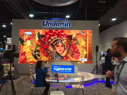 东升国际官网高清幼间距广电演播中心解决规划杰出亮相2015NAB展